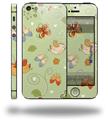 Birds Butterflies and Flowers - Decal Style Vinyl Skin (fits Apple Original iPhone 5, NOT the iPhone 5C or 5S)