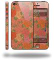 Flowers Pattern Roses 06 - Decal Style Vinyl Skin (fits Apple Original iPhone 5, NOT the iPhone 5C or 5S)