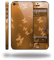 Bokeh Butterflies Orange - Decal Style Vinyl Skin (fits Apple Original iPhone 5, NOT the iPhone 5C or 5S)