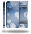 Bokeh Hex Blue - Decal Style Vinyl Skin (fits Apple Original iPhone 5, NOT the iPhone 5C or 5S)