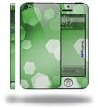 Bokeh Hex Green - Decal Style Vinyl Skin (fits Apple Original iPhone 5, NOT the iPhone 5C or 5S)