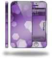 Bokeh Hex Purple - Decal Style Vinyl Skin (fits Apple Original iPhone 5, NOT the iPhone 5C or 5S)
