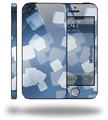 Bokeh Squared Blue - Decal Style Vinyl Skin (fits Apple Original iPhone 5, NOT the iPhone 5C or 5S)