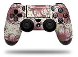 WraptorSkinz Skin compatible with Sony PS4 Dualshock Controller PlayStation 4 Original Slim and Pro Flowers Pattern 23 (CONTROLLER NOT INCLUDED)