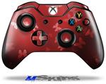 Decal Skin Wrap fits Microsoft XBOX One Wireless Controller Bokeh Butterflies Red