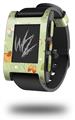 Birds Butterflies and Flowers - Decal Style Skin fits original Pebble Smart Watch (WATCH SOLD SEPARATELY)