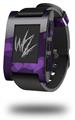 Bokeh Hearts Purple - Decal Style Skin fits original Pebble Smart Watch (WATCH SOLD SEPARATELY)
