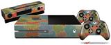Flowers Pattern 03 - Holiday Bundle Decal Style Skin fits XBOX One Console Original, Kinect and 2 Controllers (XBOX SYSTEM NOT INCLUDED)