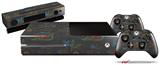 Flowers Pattern 07 - Holiday Bundle Decal Style Skin fits XBOX One Console Original, Kinect and 2 Controllers (XBOX SYSTEM NOT INCLUDED)