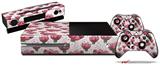 Flowers Pattern 16 - Holiday Bundle Decal Style Skin fits XBOX One Console Original, Kinect and 2 Controllers (XBOX SYSTEM NOT INCLUDED)