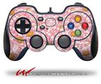 Flowers Pattern 12 - Decal Style Skin fits Logitech F310 Gamepad Controller (CONTROLLER SOLD SEPARATELY)