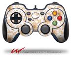 Flowers Pattern 15 - Decal Style Skin fits Logitech F310 Gamepad Controller (CONTROLLER SOLD SEPARATELY)
