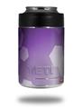 Skin Decal Wrap for Yeti Colster, Ozark Trail and RTIC Can Coolers - Bokeh Hex Purple (COOLER NOT INCLUDED)