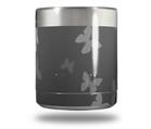 Skin Decal Wrap for Yeti Rambler Lowball - Bokeh Butterflies Grey