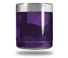 Skin Decal Wrap for Yeti Rambler Lowball - Bokeh Hearts Purple