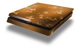 Vinyl Decal Skin Wrap compatible with Sony PlayStation 4 Slim Console Bokeh Butterflies Orange (PS4 NOT INCLUDED)