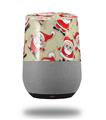 Decal Style Skin Wrap for Google Home Original - Lots of Santas (GOOGLE HOME NOT INCLUDED)