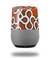Decal Style Skin Wrap for Google Home Original - Locknodes 03 Burnt Orange (GOOGLE HOME NOT INCLUDED)
