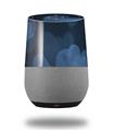 Decal Style Skin Wrap for Google Home Original - Bokeh Hearts Blue (GOOGLE HOME NOT INCLUDED)