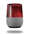 Decal Style Skin Wrap for Google Home Original - Bokeh Hearts Red (GOOGLE HOME NOT INCLUDED)