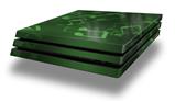 Vinyl Decal Skin Wrap compatible with Sony PlayStation 4 Pro Console Bokeh Music Green (PS4 NOT INCLUDED)