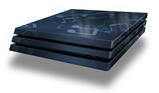 Vinyl Decal Skin Wrap compatible with Sony PlayStation 4 Pro Console Bokeh Music Blue (PS4 NOT INCLUDED)