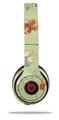 WraptorSkinz Skin Decal Wrap compatible with Beats Solo 2 and Solo 3 Wireless Headphones Birds Butterflies and Flowers (HEADPHONES NOT INCLUDED)