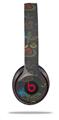 WraptorSkinz Skin Decal Wrap compatible with Beats Solo 2 and Solo 3 Wireless Headphones Flowers Pattern 07 (HEADPHONES NOT INCLUDED)