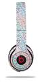 WraptorSkinz Skin Decal Wrap compatible with Beats Solo 2 and Solo 3 Wireless Headphones Flowers Pattern 08 (HEADPHONES NOT INCLUDED)