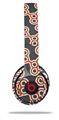 WraptorSkinz Skin Decal Wrap compatible with Beats Solo 2 and Solo 3 Wireless Headphones Locknodes 02 Burnt Orange (HEADPHONES NOT INCLUDED)