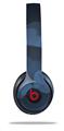 WraptorSkinz Skin Decal Wrap compatible with Beats Solo 2 and Solo 3 Wireless Headphones Bokeh Hearts Blue (HEADPHONES NOT INCLUDED)
