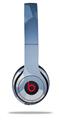 WraptorSkinz Skin Decal Wrap compatible with Beats Solo 2 and Solo 3 Wireless Headphones Bokeh Hex Blue (HEADPHONES NOT INCLUDED)