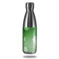 Skin Decal Wrap for RTIC Water Bottle 17oz Bokeh Hex Green (BOTTLE NOT INCLUDED)