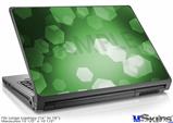 Laptop Skin (Large) - Bokeh Hex Green