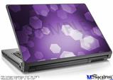 Laptop Skin (Large) - Bokeh Hex Purple