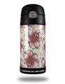 Skin Decal Wrap for Thermos Funtainer 12oz Bottle Flowers Pattern 23 (BOTTLE NOT INCLUDED) by WraptorSkinz