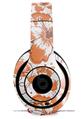 WraptorSkinz Skin Decal Wrap compatible with Beats Studio 2 and 3 Wired and Wireless Headphones Flowers Pattern 14 Skin Only (HEADPHONES NOT INCLUDED)