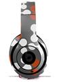 WraptorSkinz Skin Decal Wrap compatible with Beats Studio 2 and 3 Wired and Wireless Headphones Locknodes 04 Burnt Orange Skin Only (HEADPHONES NOT INCLUDED)