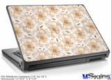 Laptop Skin (Medium) - Flowers Pattern 15