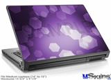 Laptop Skin (Medium) - Bokeh Hex Purple