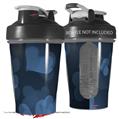Decal Style Skin Wrap works with Blender Bottle 20oz Bokeh Hearts Blue (BOTTLE NOT INCLUDED)