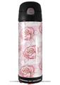 Skin Decal Wrap for Thermos Funtainer 16oz Bottle Flowers Pattern Roses 13 (BOTTLE NOT INCLUDED) by WraptorSkinz