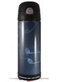 Skin Decal Wrap for Thermos Funtainer 16oz Bottle Bokeh Music Blue (BOTTLE NOT INCLUDED) by WraptorSkinz