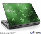 Laptop Skin (Small) - Bokeh Butterflies Green