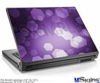 Laptop Skin (Small) - Bokeh Hex Purple
