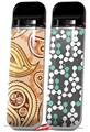Skin Decal Wrap 2 Pack for Smok Novo v1 Paisley Vect 01 VAPE NOT INCLUDED
