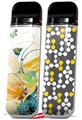 Skin Decal Wrap 2 Pack for Smok Novo v1 Water Butterflies VAPE NOT INCLUDED