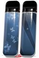 Skin Decal Wrap 2 Pack for Smok Novo v1 Bokeh Butterflies Blue VAPE NOT INCLUDED