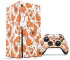 WraptorSkinz Skin Wrap compatible with the 2020 XBOX Series X Console and Controller Flowers Pattern 14 (XBOX NOT INCLUDED)