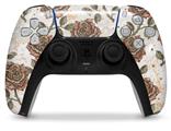 WraptorSkinz Skin Wrap compatible with the Sony PS5 DualSense Controller Flowers Pattern Roses 20 (CONTROLLER NOT INCLUDED)